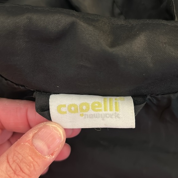 Capelli New York Black Lightweight Outdoors Jacket with Hoodie Size Large - Picture 6 of 7